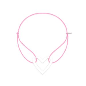 Brazalete Amor Etéreo 2cm en plata