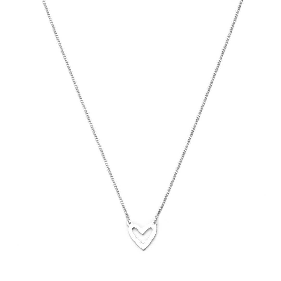 Collar Amor Etéreo 1cm en plata