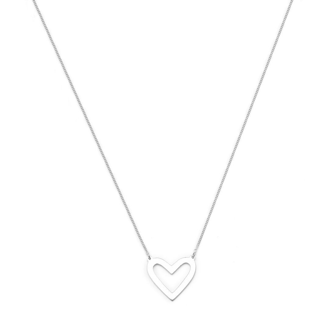 Collar Amor Etéreo 2cm en plata