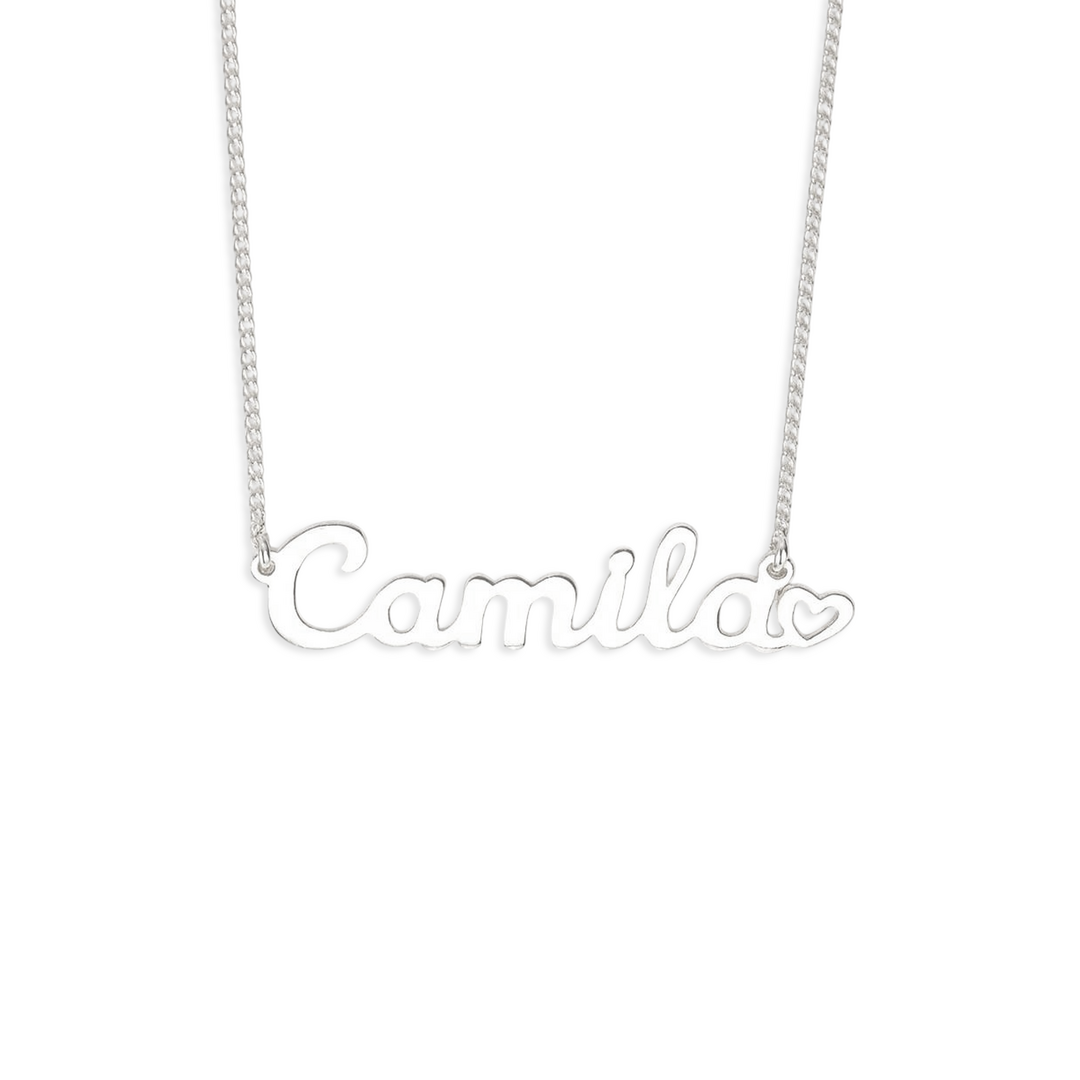 Collar Nombre Corrido largo