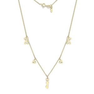 Collar Varios Dijes en Oro