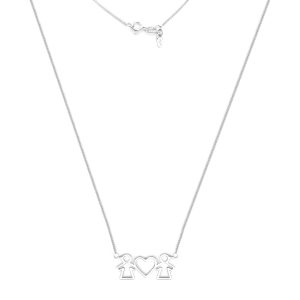 Collar Dos Niñas