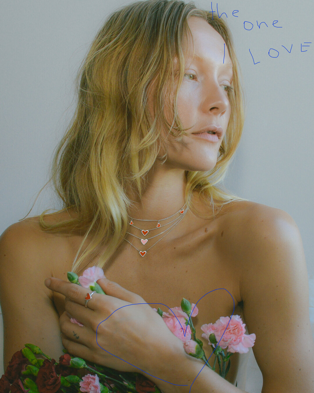 Collar Loveme rosado - Imagen 2