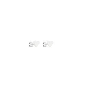 Zarcillos Loveme mini blanco
