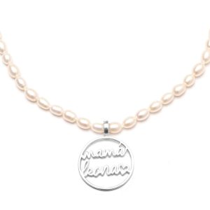 Collar perlas Mamá Leona