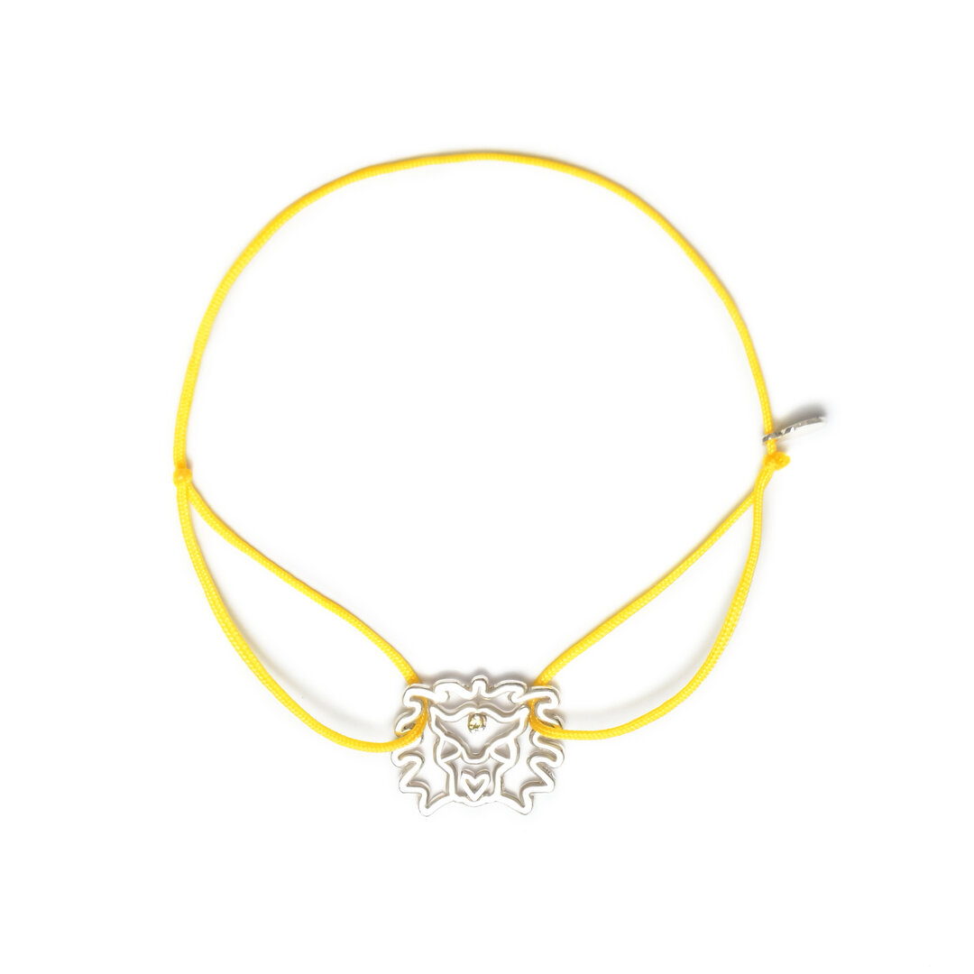 Brazalete Leo con piedra