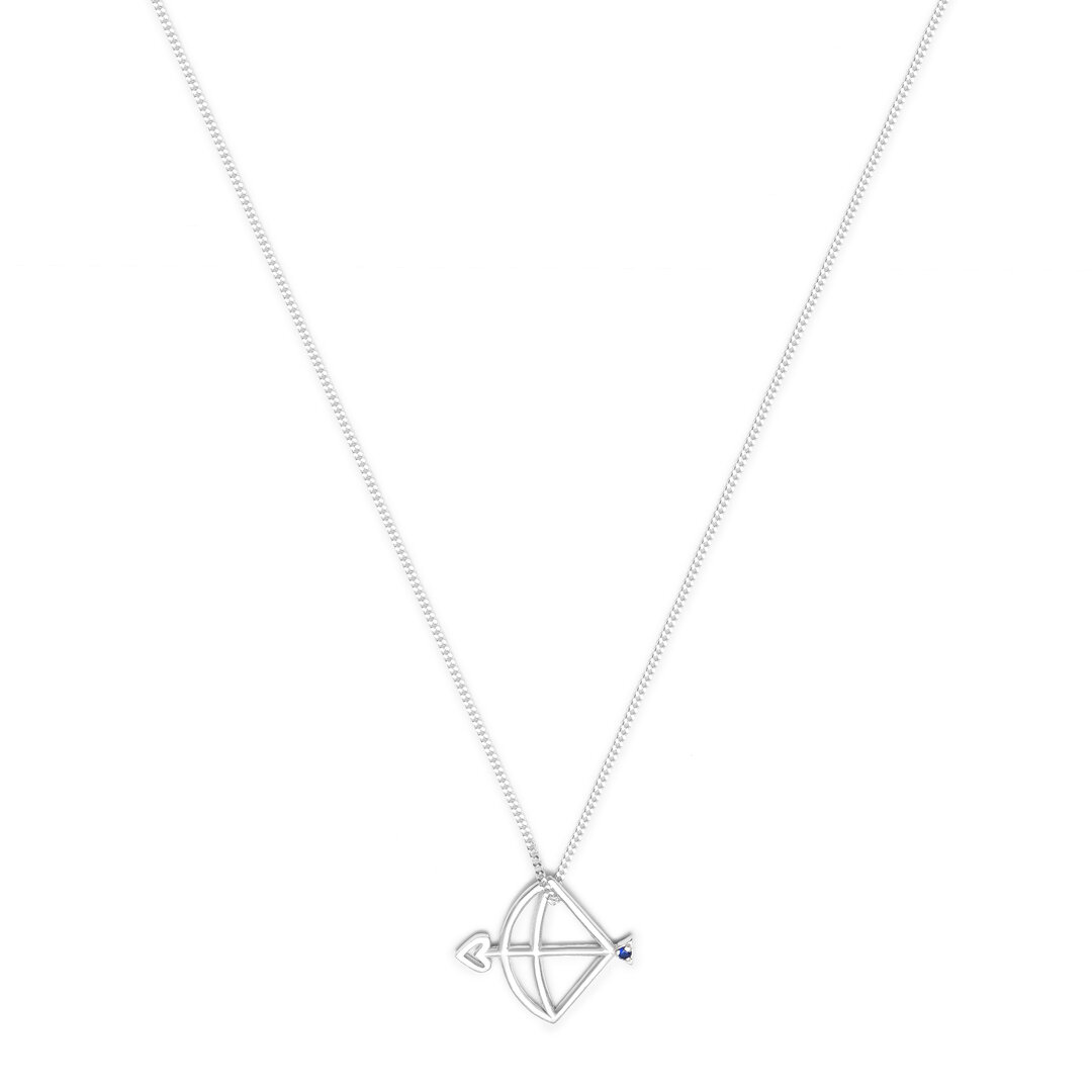 Collar Sagitario con piedra