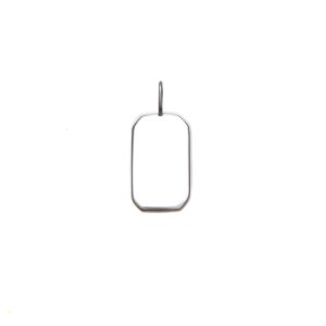 Rectangle charm para personalizar