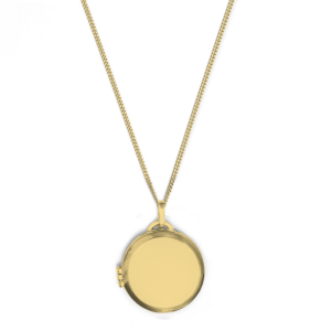 Locket Always with me – Colgante plata con baño de oro