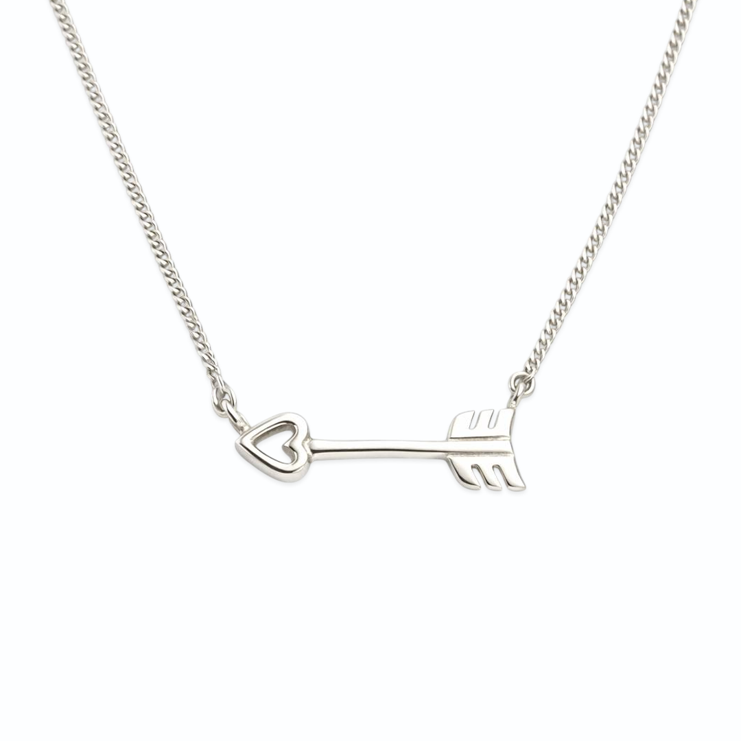 Collar Cupido corazón irdia - mediano
