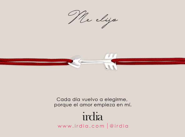 Brazalete Me elijo - cupido corazón pequeño